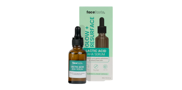 Facefacts Glow+Resurface Lactic Acid Aha Serum