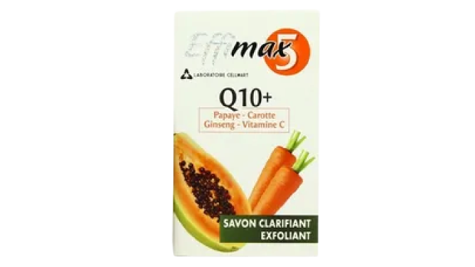 EFFIMAX 5 Q10+ Exfoliating Shower Gel 500ml & Plain Shower Gel 500ml