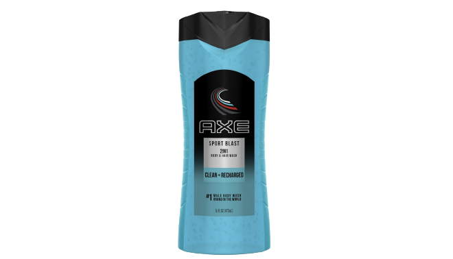 Axe Sport Blast 2In1 Clean+Rechared Body Wash