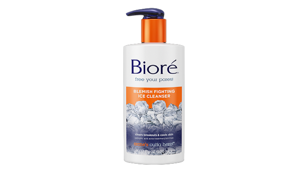 Biore Blemish Fighting Ice Cleanser