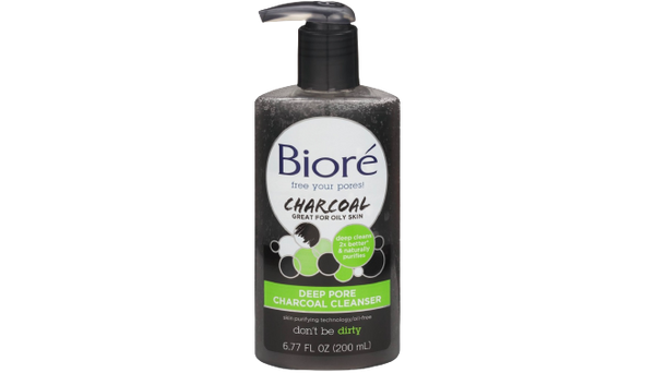 Biore Charcoal Deep Pore Cleanser