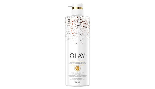 Olay Sugar +Cocoa Butter Exfoliating Body Wash