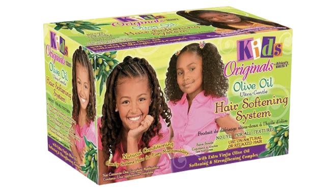 Africa’s Best Kids Organics Olive Oil Ultra Gentle Hair Softening System