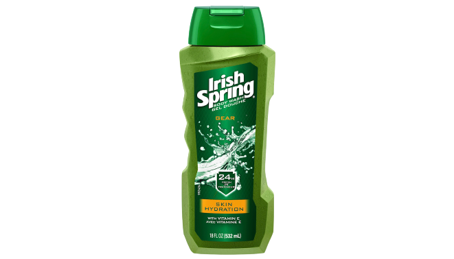 Irish Spring Gear Skin Hydration