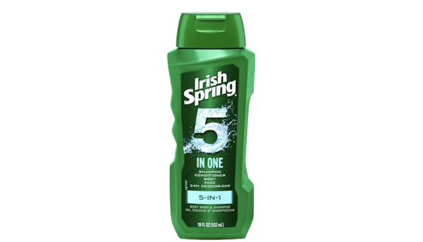 Irish Spring 5 In One Shampoo Body Wash