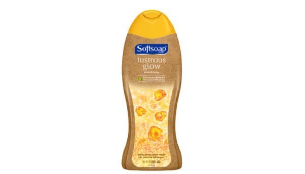 Softsoap Lustrous Glow Exfoliating Body Wash