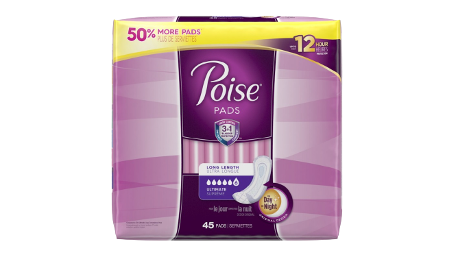 Poise Pads Regular Length 3 In 1
