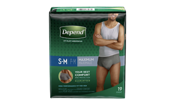 Depend Fit-Flex Underwear 19 Count