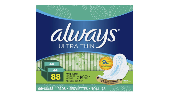 Always Ultra Thin 88Pads
