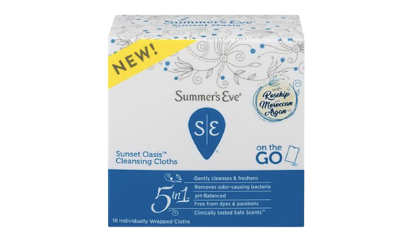 Summer's Eve Sunset Oasis Cleansing Cloths