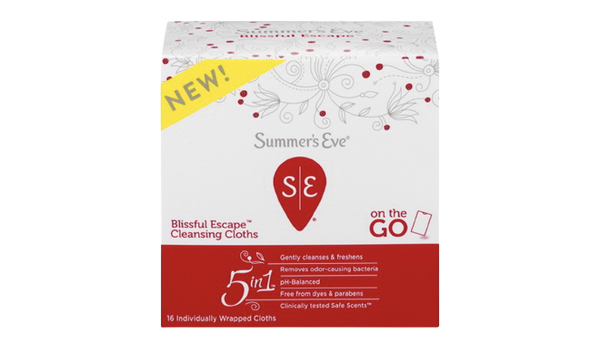 Summer's Eve Blissful Escape Cleansing Cloth