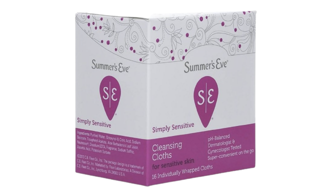 Summer's Eve Simply Sensitive Cleansing Cloth