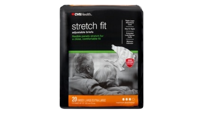 Cvs Health Stretch Fit Adjustable Briefs