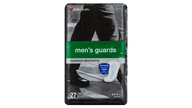 Cvs Health Men's Guard Maximum Absorbency 52