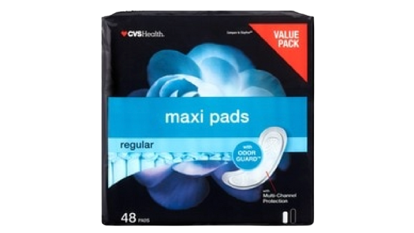 Cvs Health Maxi Pads Regular 48 Pads