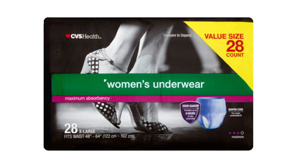 Cvs Health Women's Underwear Value Size 28