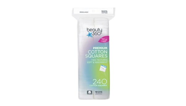 Beauty 360 Premium Cotton Squares