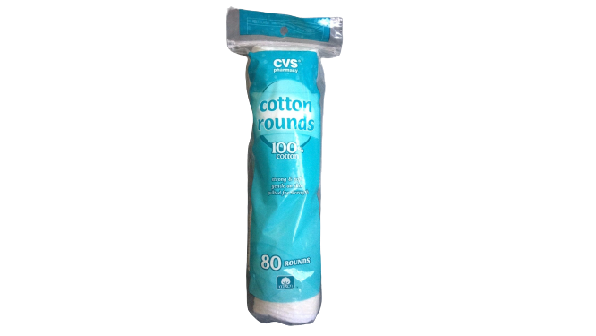 Cvs Cotton Round 100% Cotton 80 Rounds