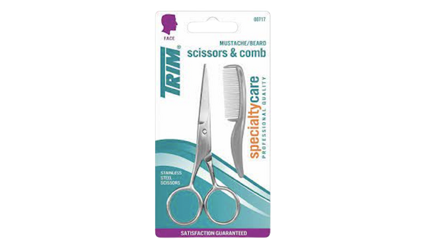 Trim Scissors And Comb