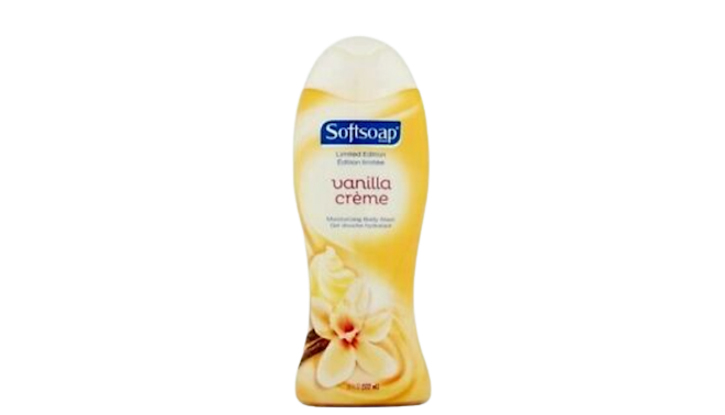 Soft Soap Vanillia Creme Moisturizing Body Wash