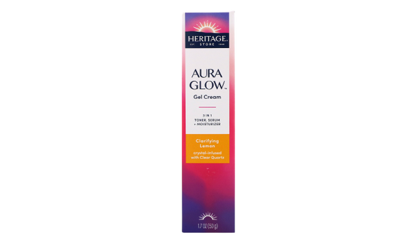 Heritage Aura Glow Gel Cream 3In1 Clarifying Lemon