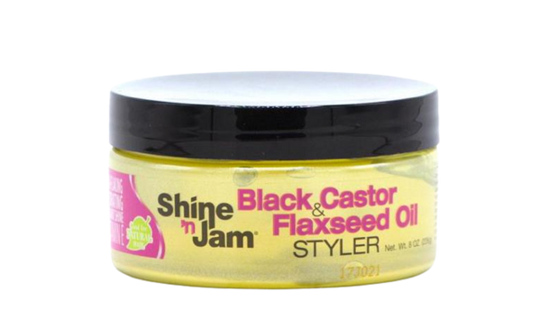 Shine N Jam Black Castor And Flaxseed Oil