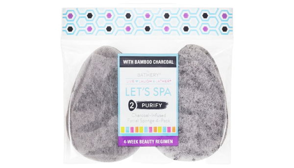 The Bathery Let's Spa Facial Sponges