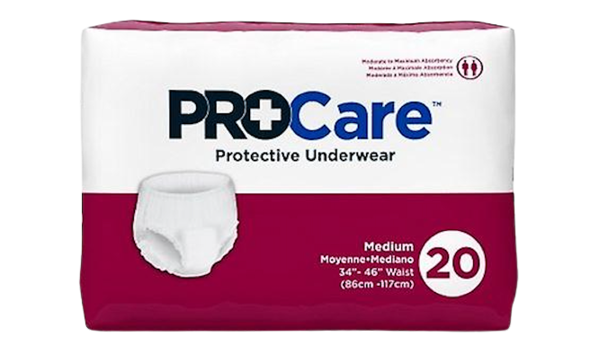 Procare Protective Underwear Medium 34-46
