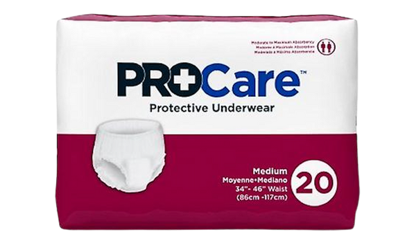 Procare Protective Underwear Medium 34-46