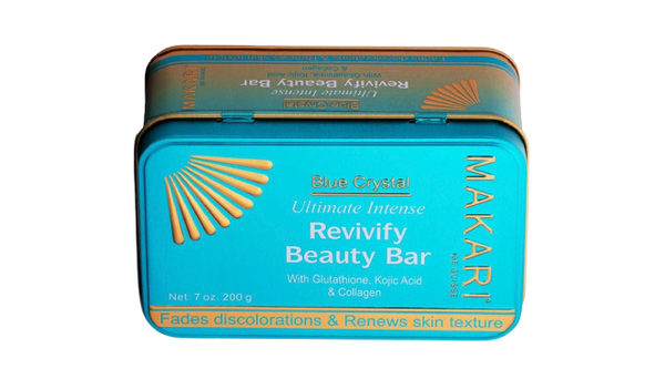 Makari Blue Crystal Revivify Beauty Bar Soap