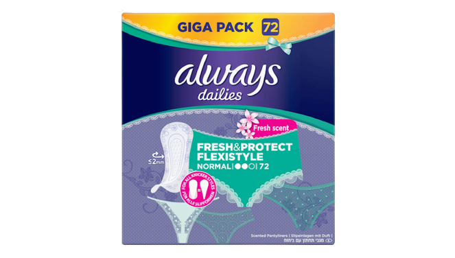 Always Dailies Fresh And Normal