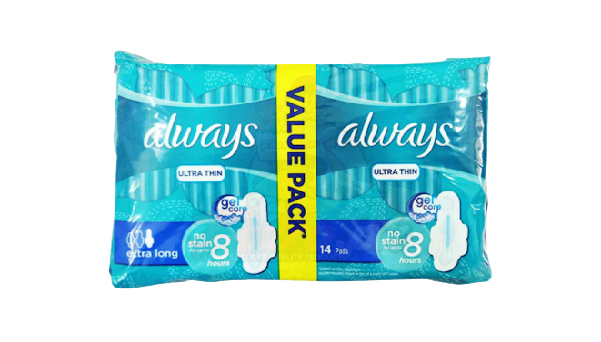 Always Ultra Blue Double Pack
