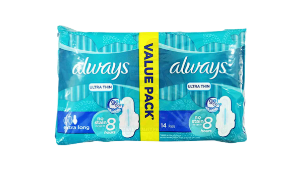 Always Ultra Blue Double Pack