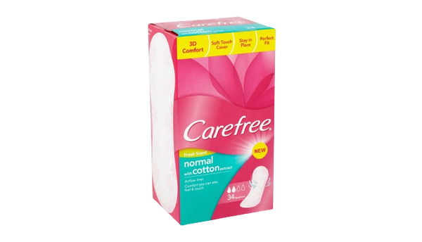 Carefree Normal Cotton Panty Liner