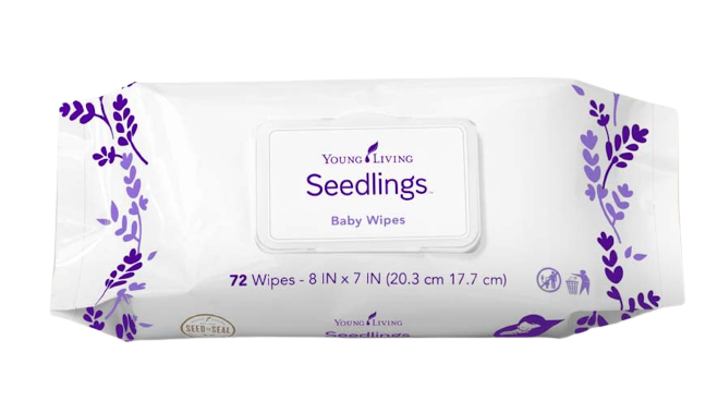 Young & Living Seedings Baby Wipes 72 Wipes