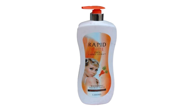 Rapid White Shower Bath