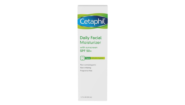 Cetaphil Daily Facial Moisturizer With Sunscreen
Spf50+