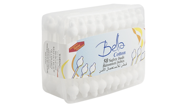 Bella Cotton 50 Safety Buds