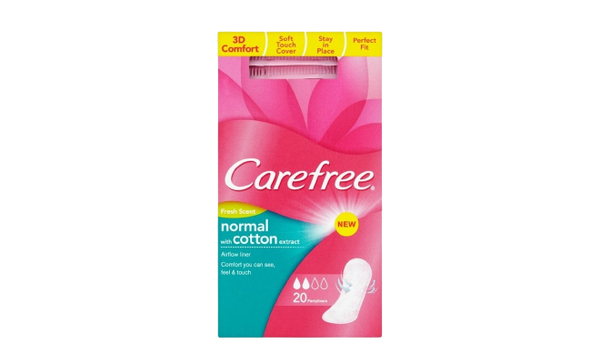 Carefree Cotton Feel Normal Fresh Scent