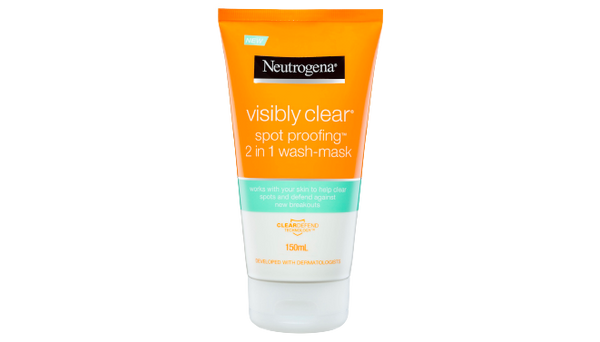 Neutrogena Visibly Clear 2 In 1 Wash-Mask