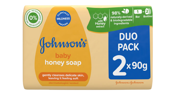 Johnson's Baby Honey Soap Duo Pack
