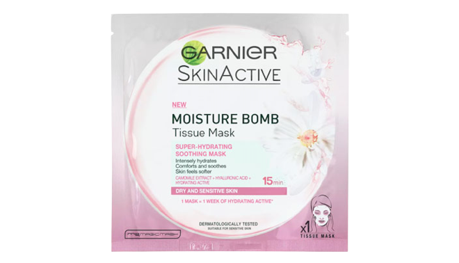 Garnier Moisture Bomb Sheet Mask Super