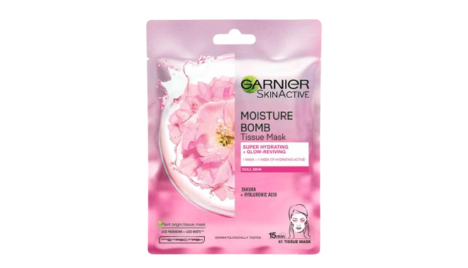 Garnier Moisture Bomb Sheet Mask Super