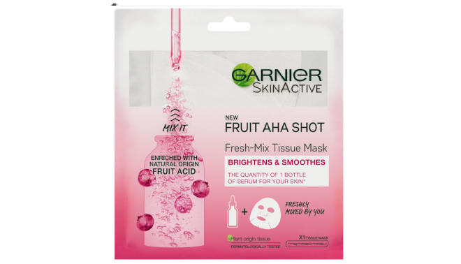 Garnier Fruit Aha Shot Fresh Mix Tissue Mask