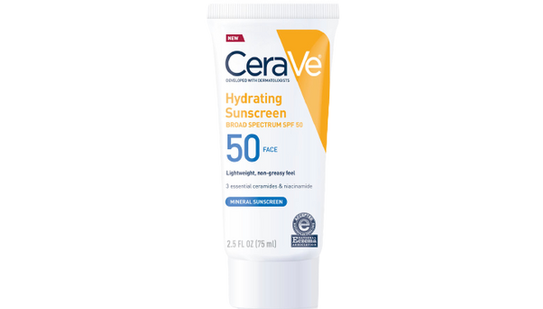 Cerave Hydrating Sunscreen Spf50 50 Face Mineral
Sunscreen
