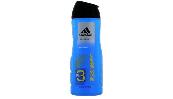 Adidas Shower Gel Lime Extract Sport Energy