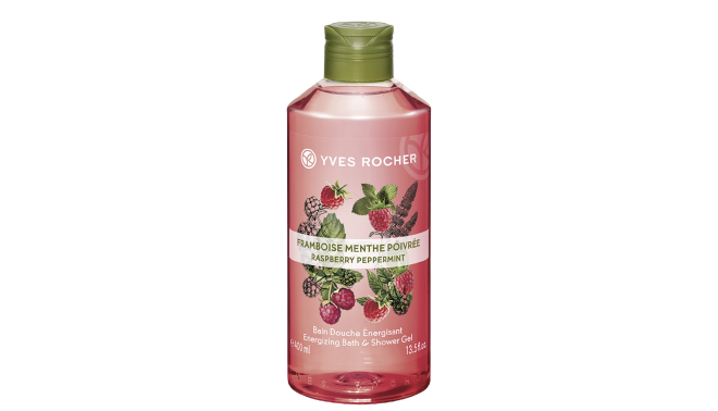 Yves Rocher Raspberry Peppermint Shower Gel