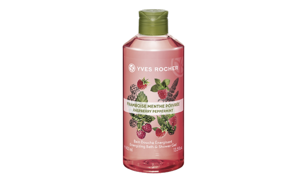 Yves Rocher Raspberry Peppermint Shower Gel