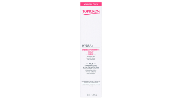 Topicrem Hydra+ Rich Moisturing Radiance Cream