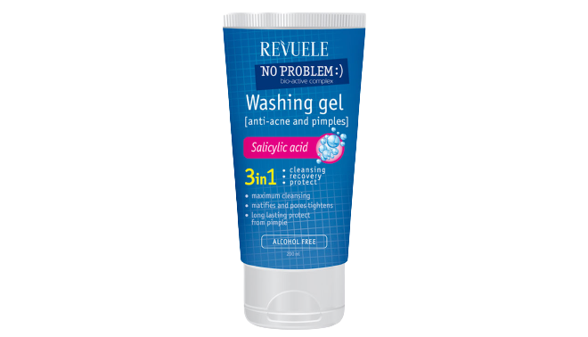 Revuele Facial Wash Gel Salicylic Acid 3In1